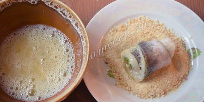 Рецепт рыбные рулетики из хека