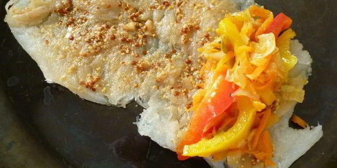 Рецепт рыбных рулетиков с овощного начинкого