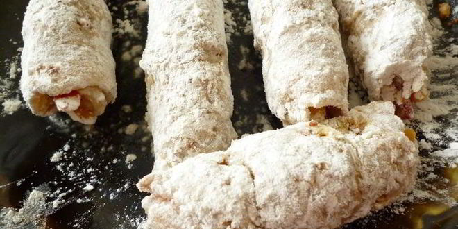 Рецепт рыбных рулетиков с овощного начинкого