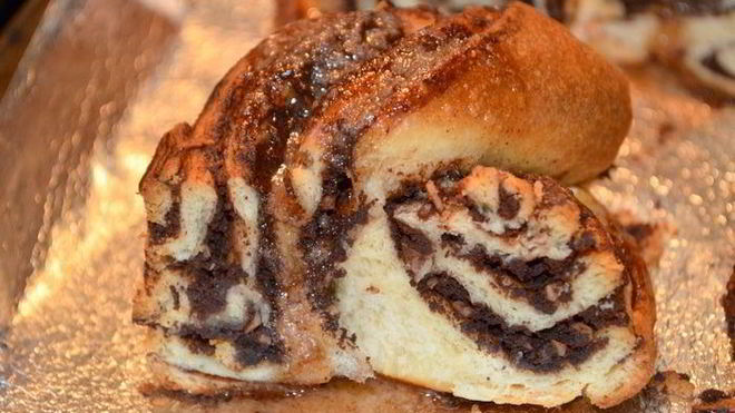 Рецепт Шоколадный сладкий рулет по-мексикански