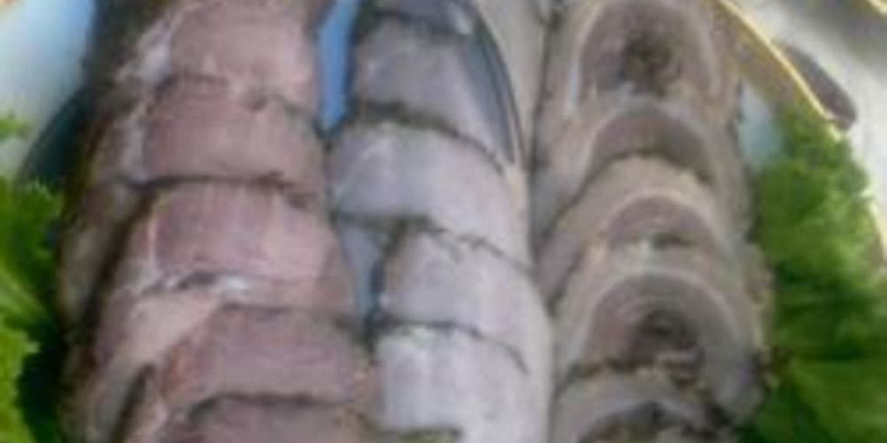 Рецепт рулет из кабачков