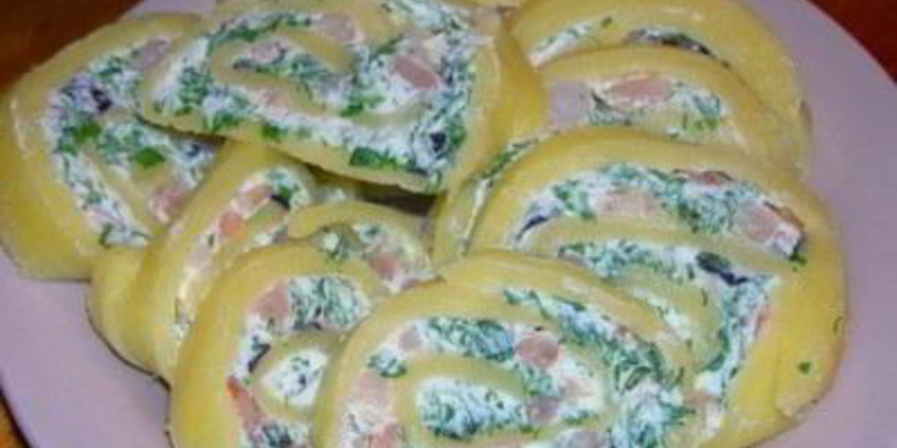 Рецепт сырный рулет
