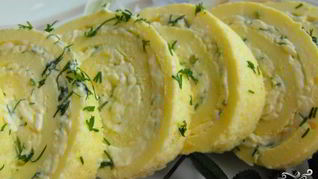 Рецепт Сырный рулет