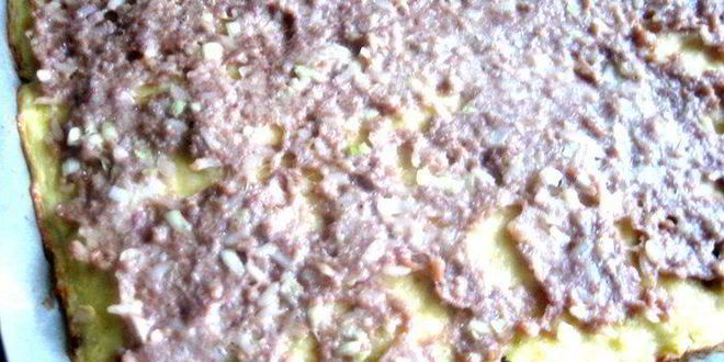 Рецепт сытный мясной рулет