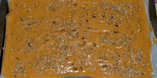 Рецепт тыквенный рулет