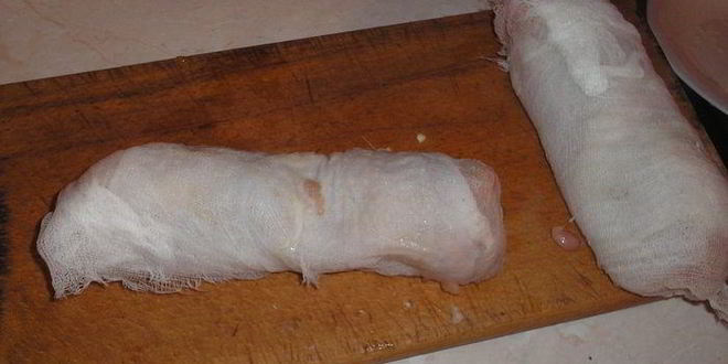 Рецепт закусочный куриный рулетик