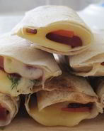 Жареные рулеты из лаваша