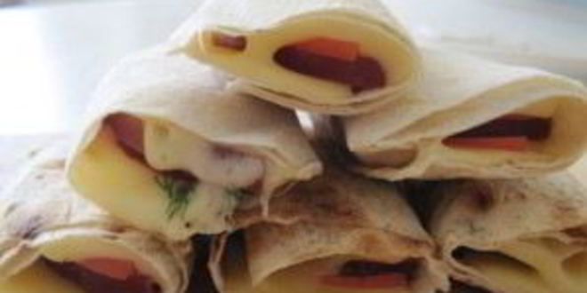 Рецепт жареные рулеты из лаваша