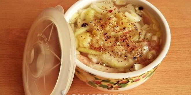 Рецепт сала маринованного