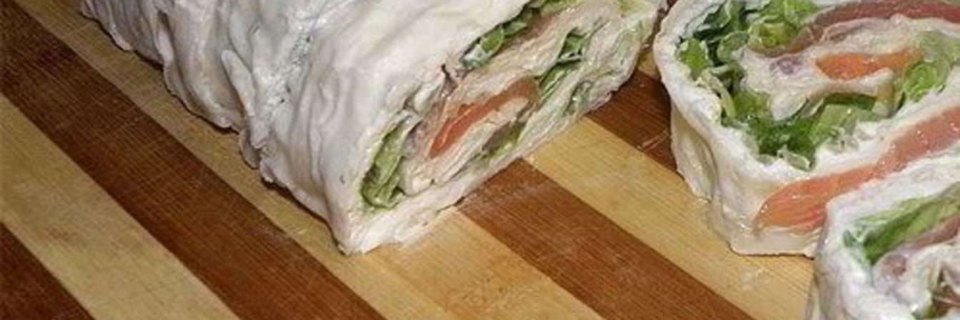 Рецепт Семга в лаваше