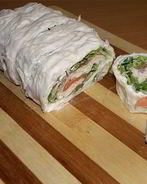 Семга в лаваше