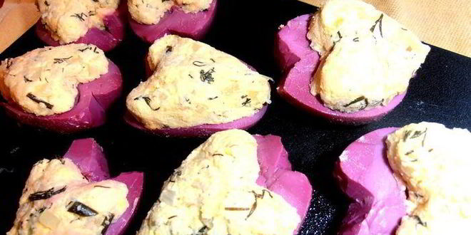 Рецепт сердечной закуски иза сельдей