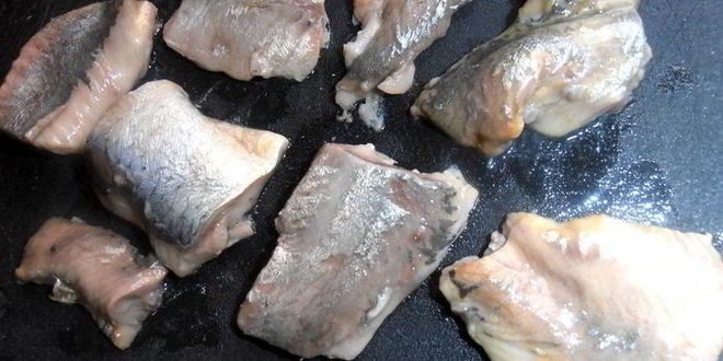 Рецепт сердечной закуски иза сельдей