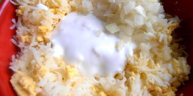 Рецепт сердечной закуски иза сельдей