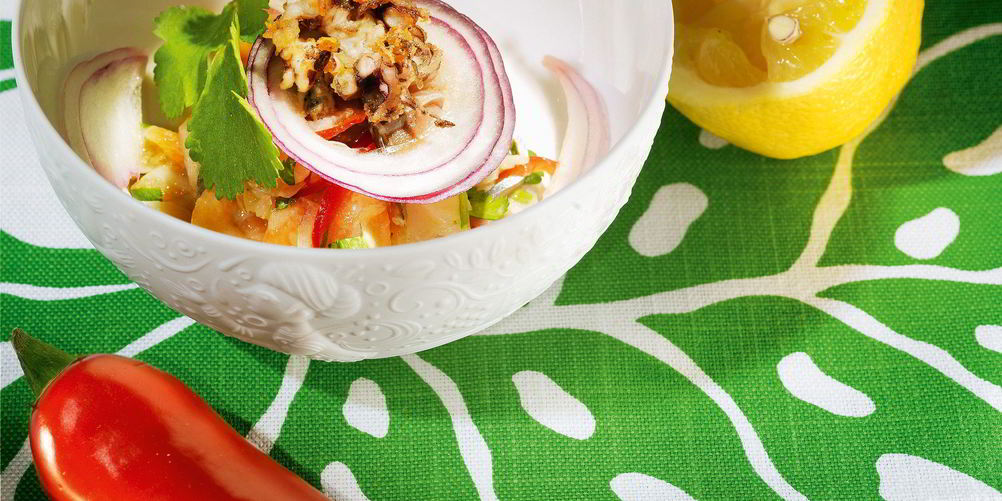 Как приготовить севиче из скумбрии и лосося