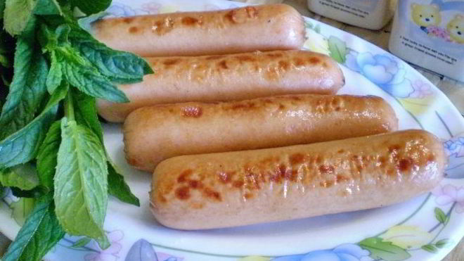 Рецепт Сосиски на мангале