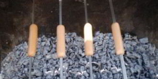 Рецепт сосиски на мангале