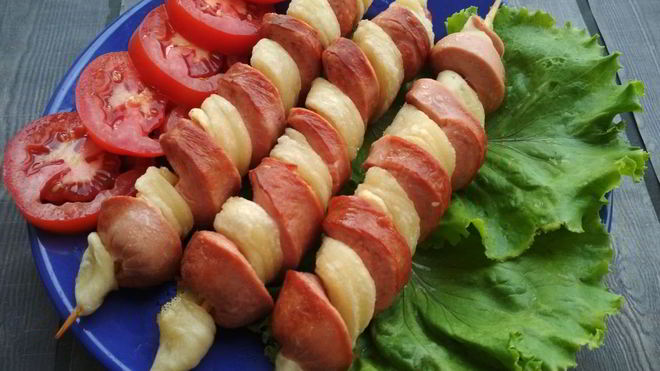 Рецепт Сосиски Торнадо