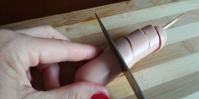 Рецепт сосиски торнадо