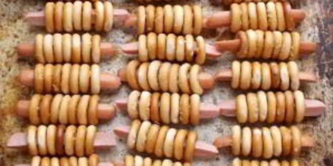 Рецепт сосиски в бубликах