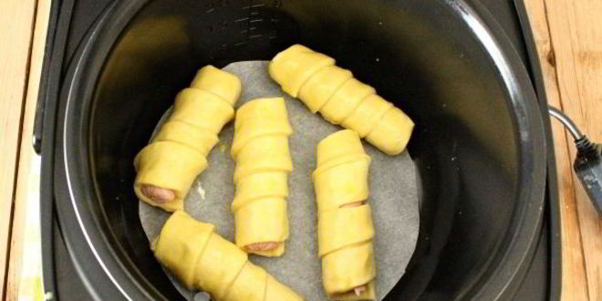 Рецепт сосиски в тесте в мультиварке