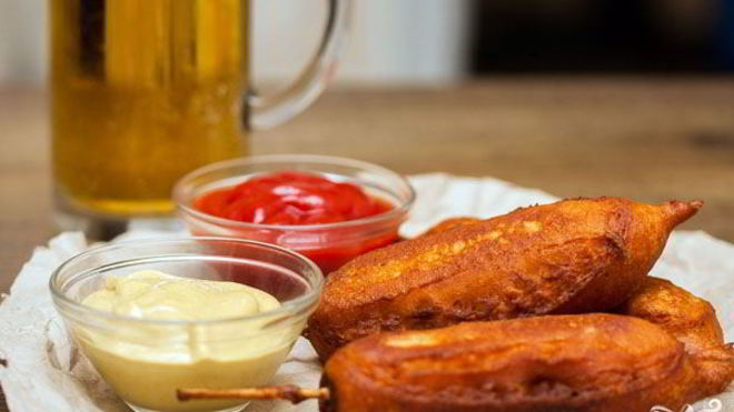 Рецепт Сосиски во фритюре