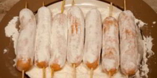 Рецепт сосиски во фритюре