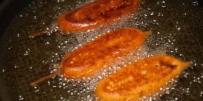 Рецепт сосиски во фритюре