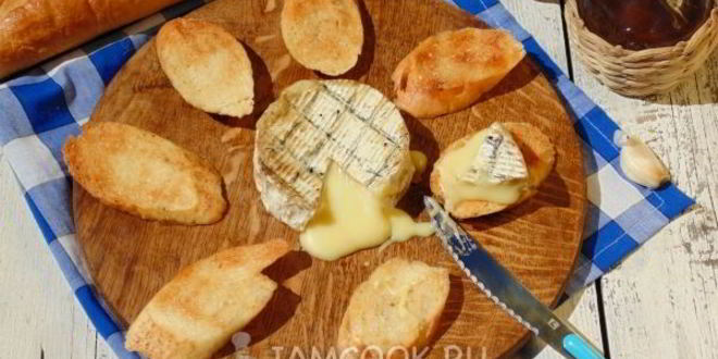 Рецепт сыр на гриле