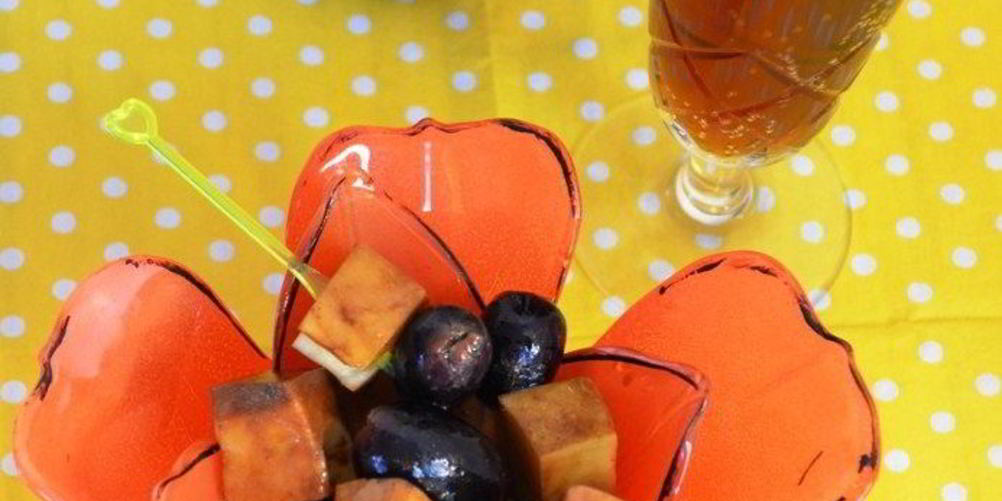 Рецепт лосось , маринованный с чесноком и укропом