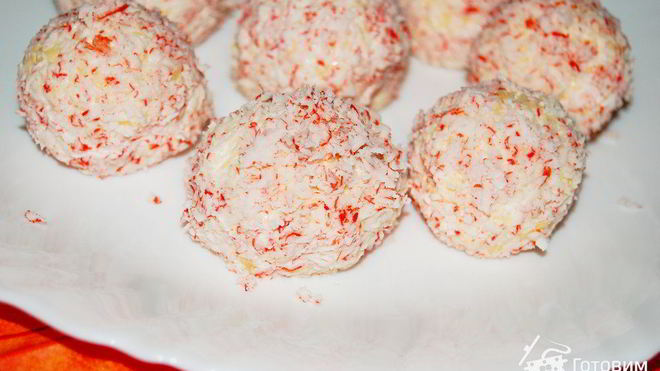 Рецепт Сырное Рафаэлло