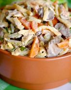 Тапас с куриной печенью