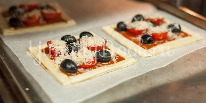 Рецепт тарталетки из слоеного теста