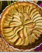 Французский яблочный тарт