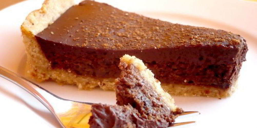 Как приготовить шоколадно-сливочный тарт только мысли все о нем и о нем