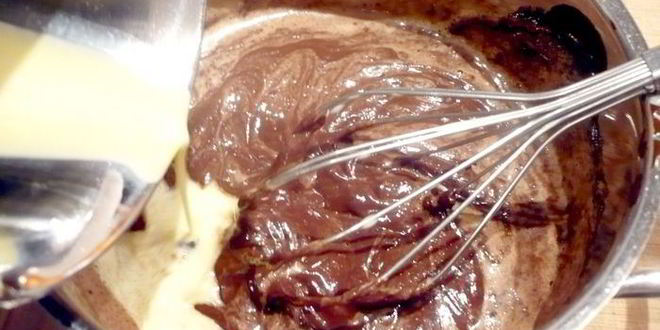 Рецепт шоколадно-сливочный тарт только мысли все о нем и о нем