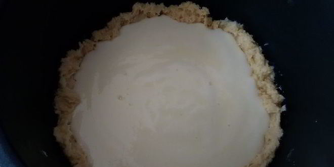 Рецепт тарт с черникой и нежным кремом в мультиварке