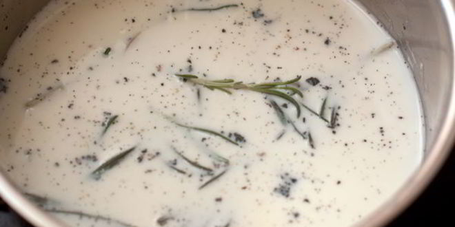 Рецепт тарт с малиной и розмариновым кремом