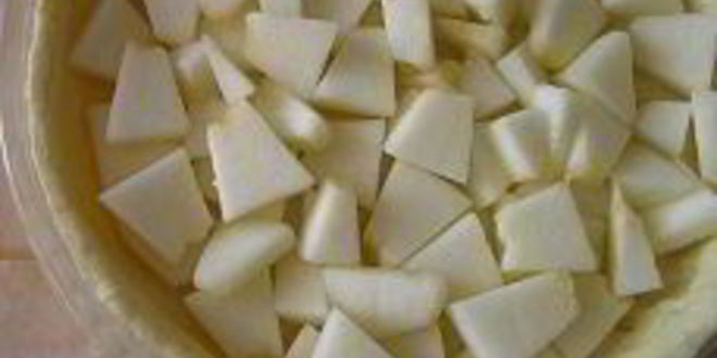 Рецепт творожно-шоколадный тарт с дыней