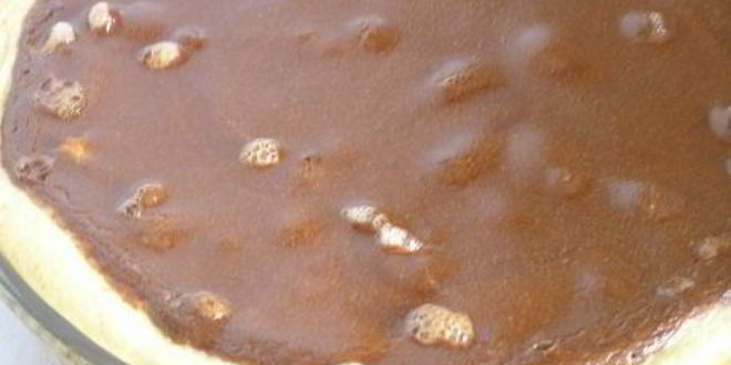 Рецепт творожно-шоколадный тарт с дыней