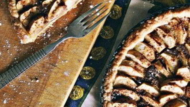 Рецепт Яблочный тарт с корицей