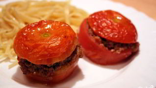 Рецепт Томаты, фаршированные мясом