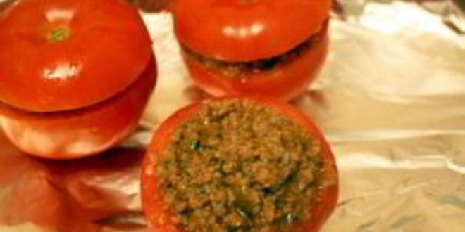 Рецепт томаты, фаршированные мясом