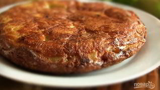 Рецепт Тортилья картофельная с грибами