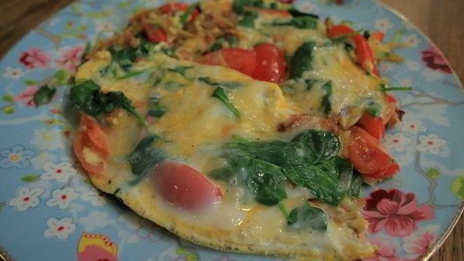 Рецепт Тортилья с овощами и сыром