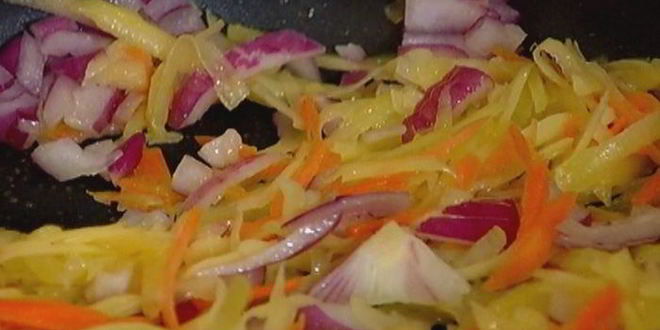 Рецепт тортилья с овощами и сыром