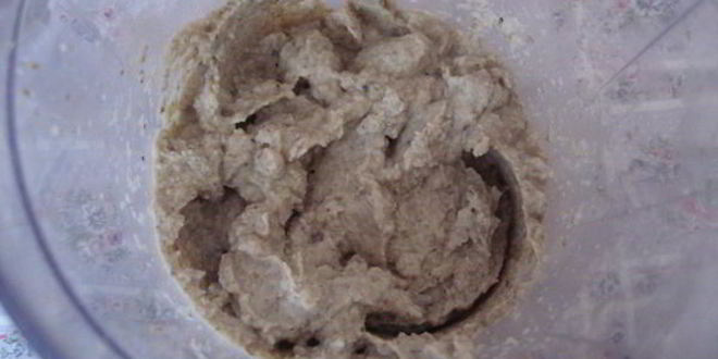 Рецепт тортилья с печеными баклажанами и грецкими орехами