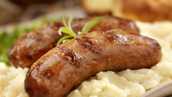 Рецепт Вегетарианская гороховая колбаса