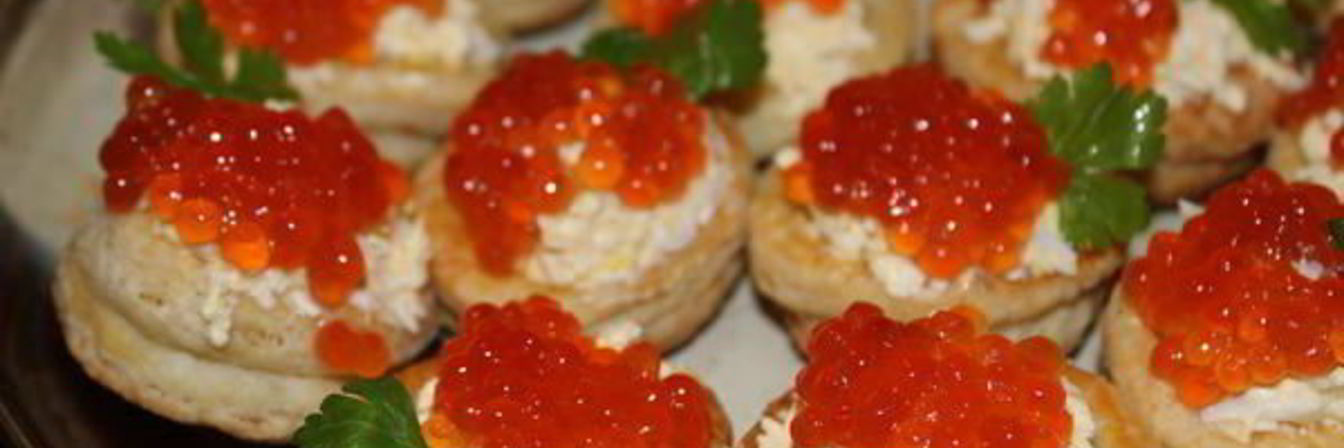 Рецепт Волованы с икрой