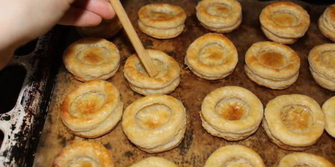 Рецепт волованы с икрой